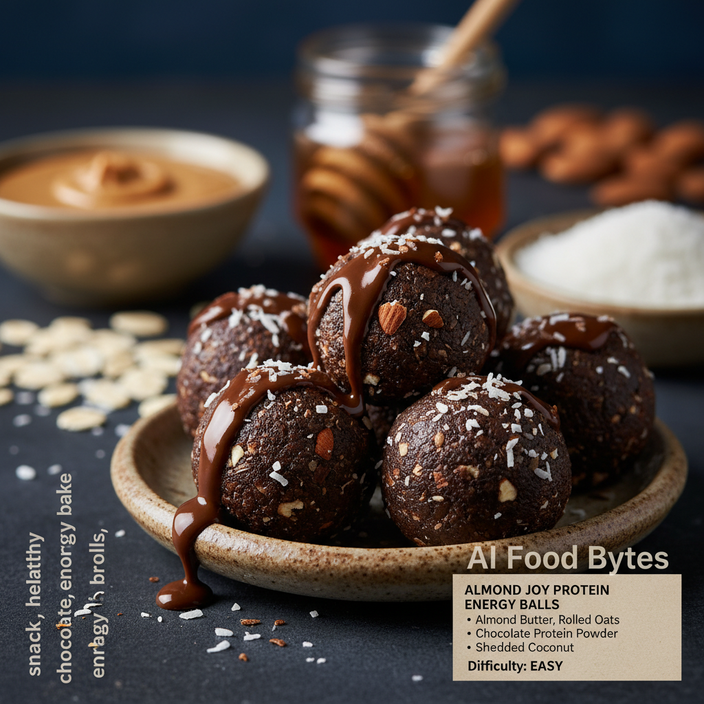Almond Joy Protein Energy Balls gallery photo