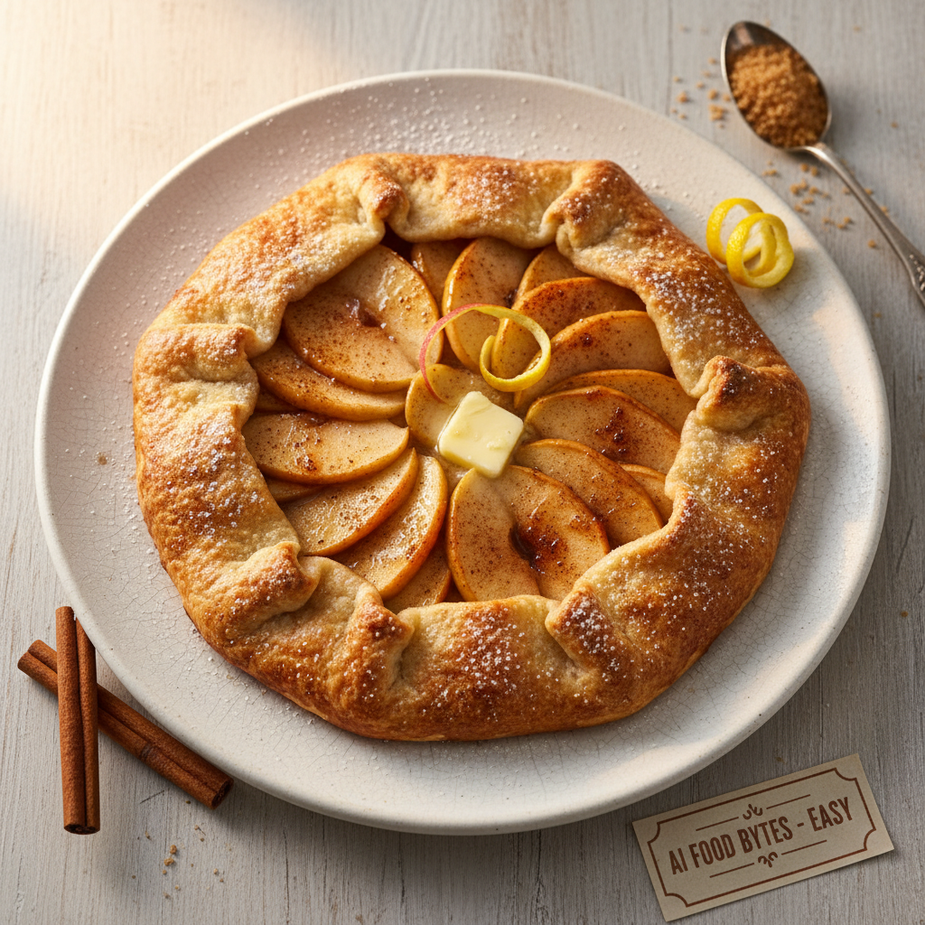 Caramelized Apple and Cinnamon Galette gallery photo