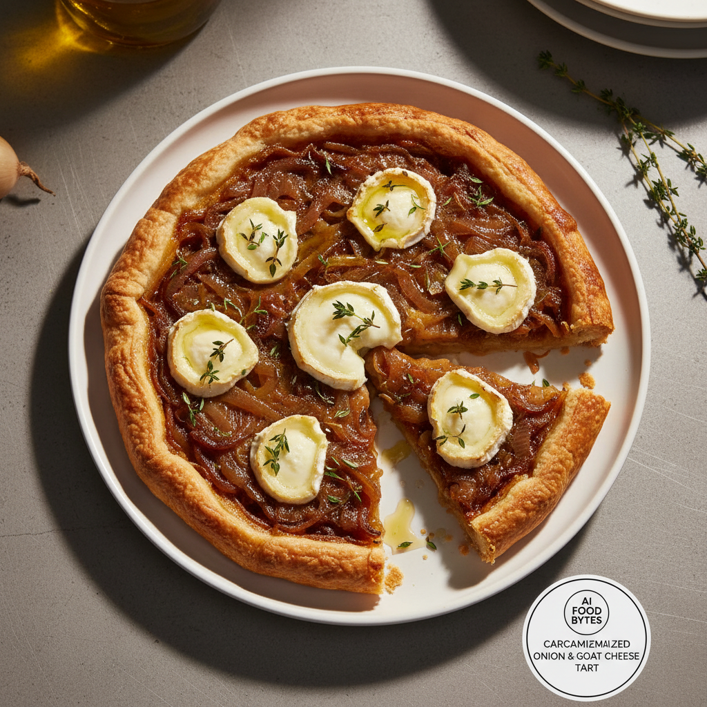 Caramelized Onion and Goat Cheese Tart gallery photo