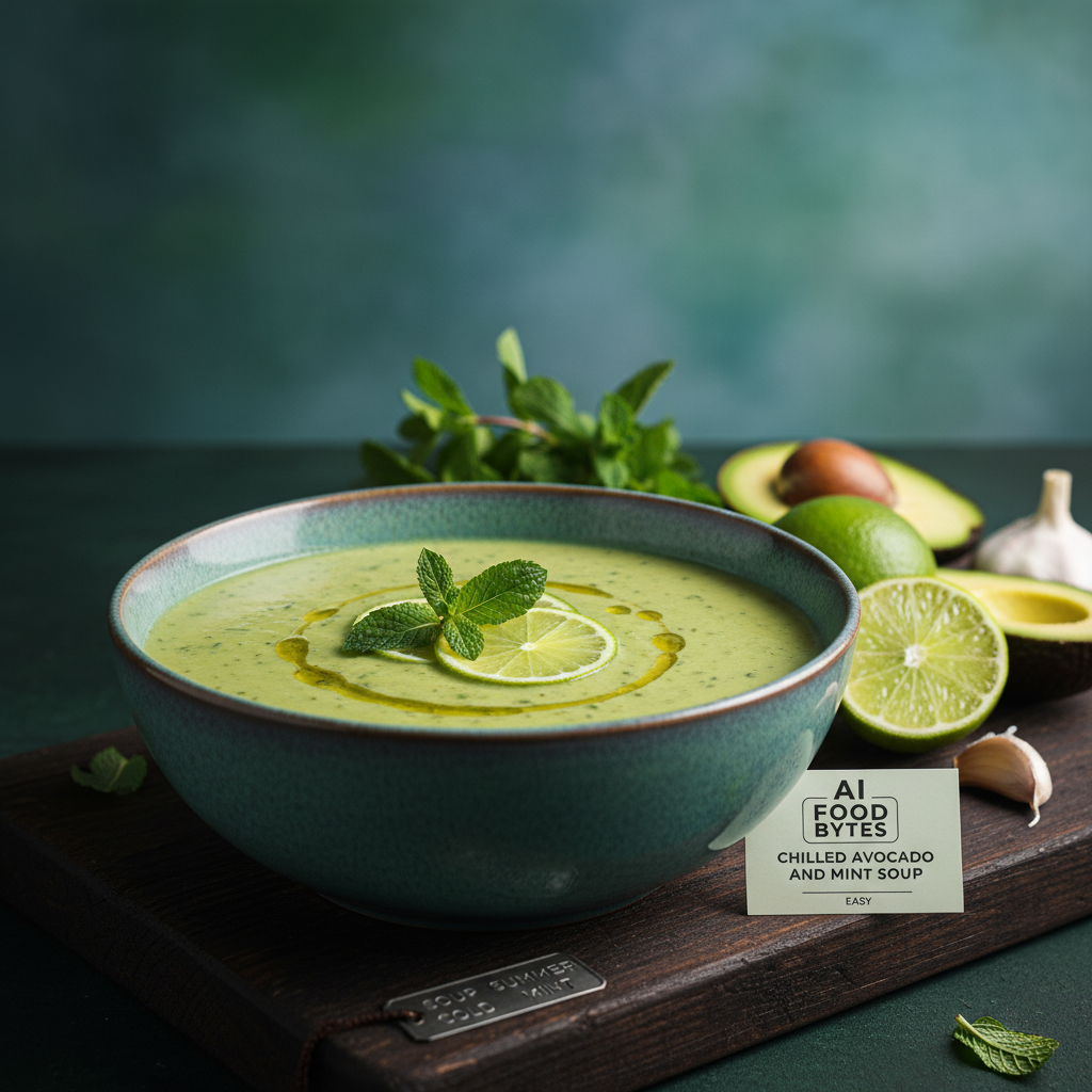 Chilled Avocado and Mint Soup gallery photo