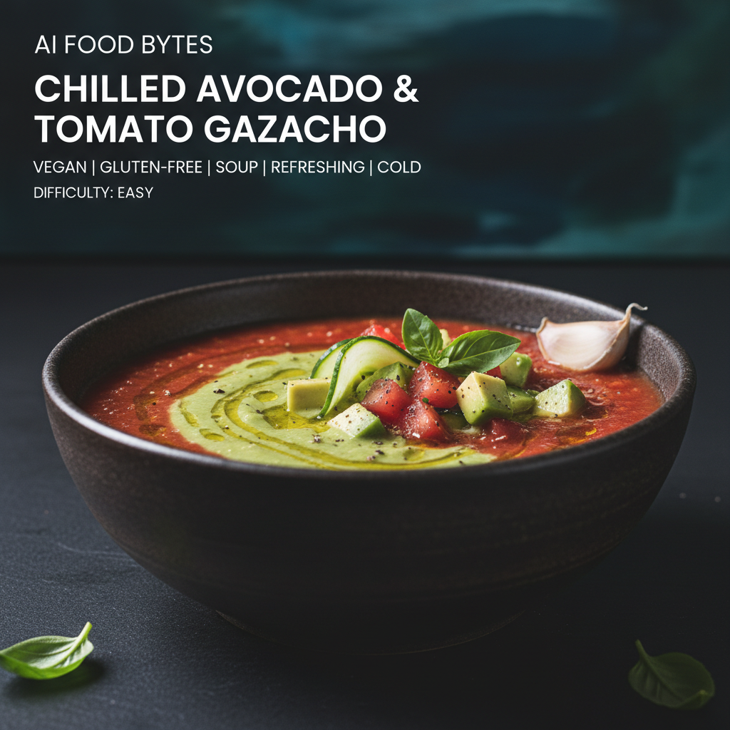 Chilled Avocado and Tomato Gazpacho gallery photo