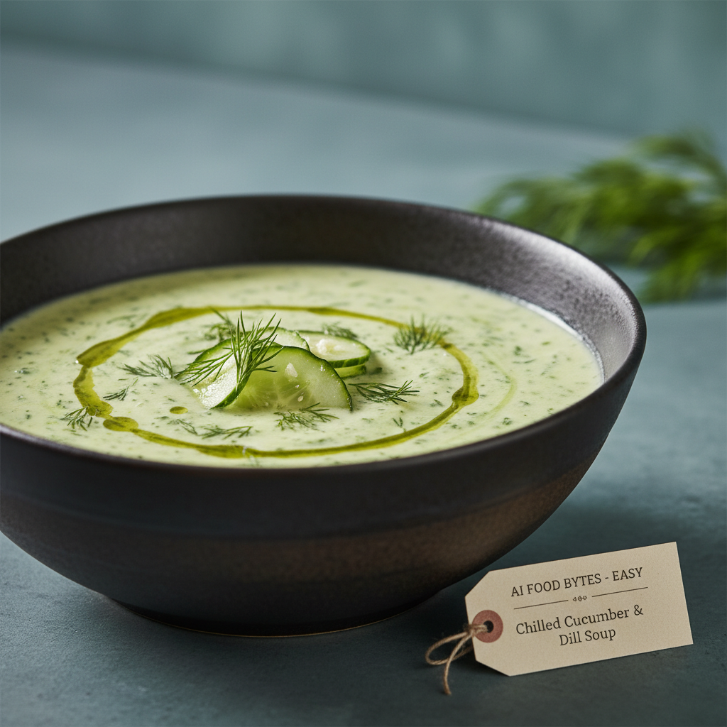 Chilled Cucumber and Dill Soup gallery photo