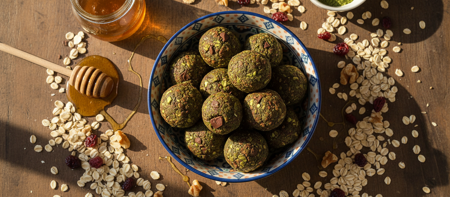 Choco-Matcha Energy Bites gallery photo