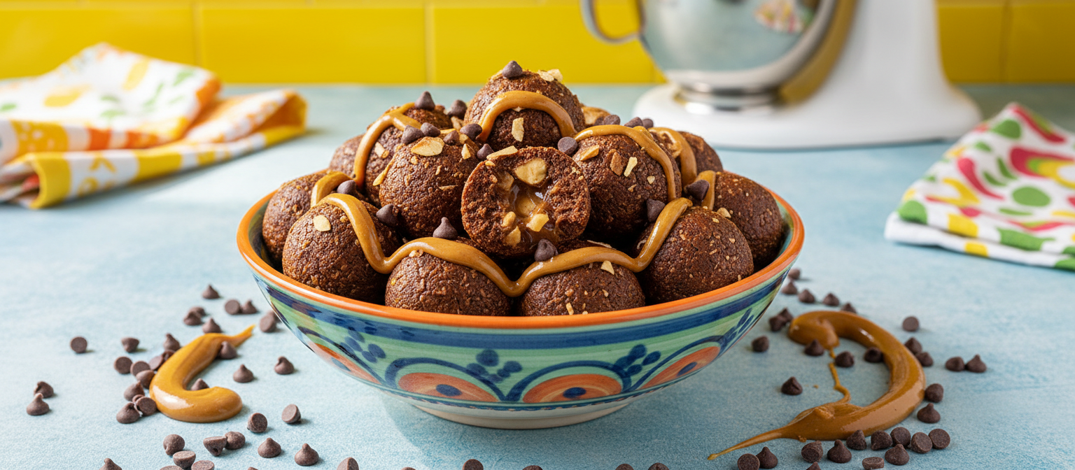 Chocolate Almond Butter Protein Balls gallery photo