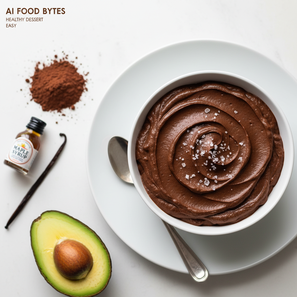 Chocolate Avocado Mousse with Sea Salt gallery photo