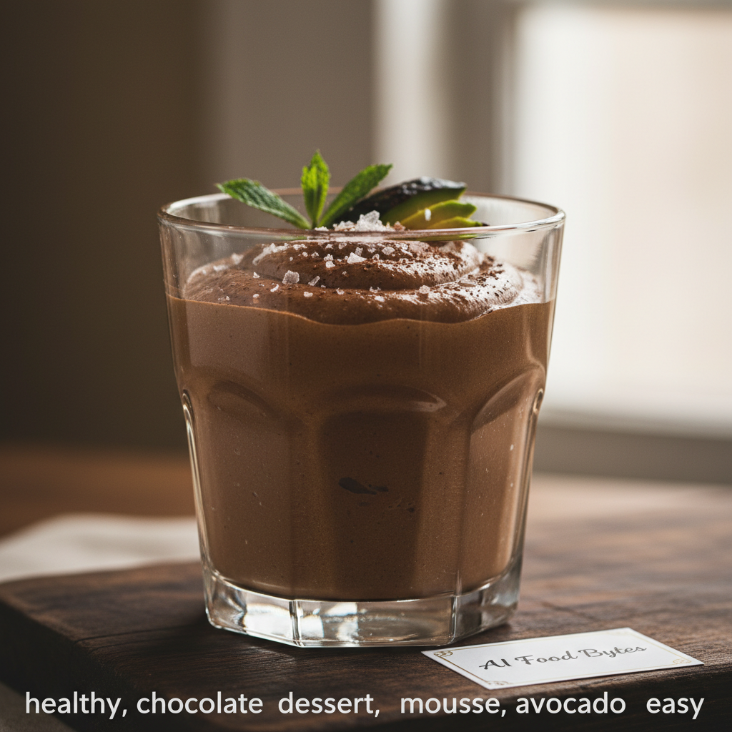 Chocolate Avocado Mousse with Sea Salt gallery photo