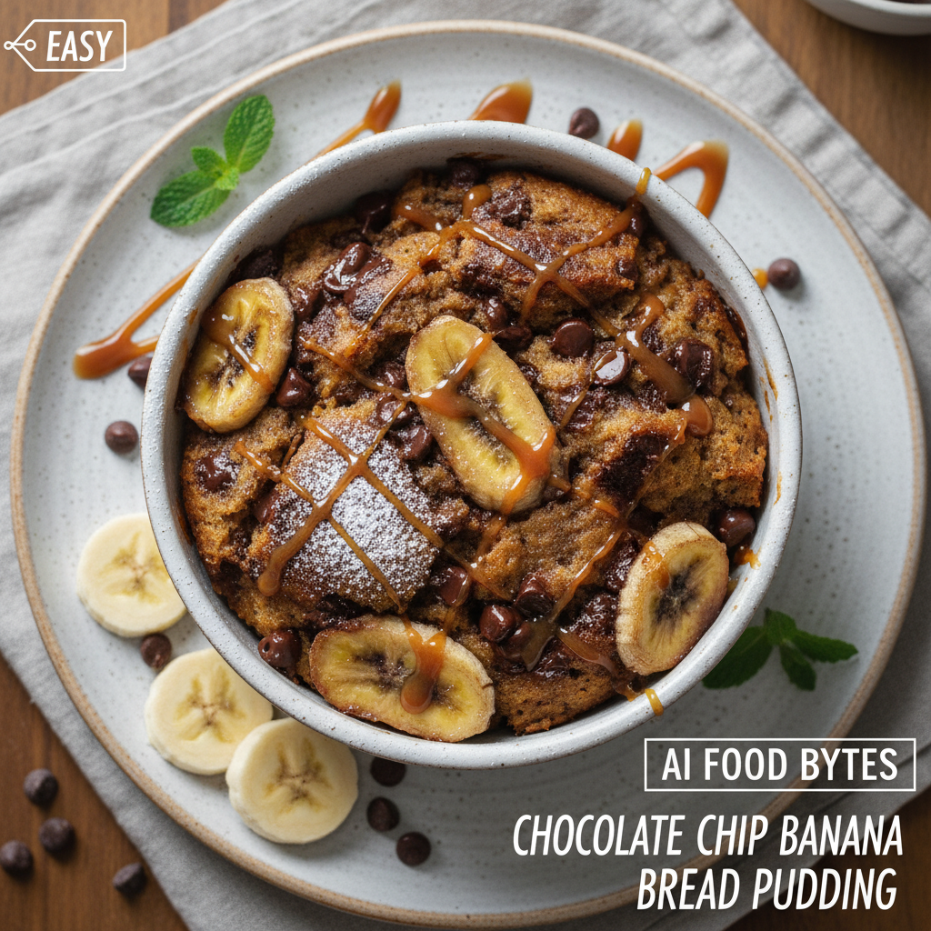 Chocolate Chip Banana Bread Pudding gallery photo