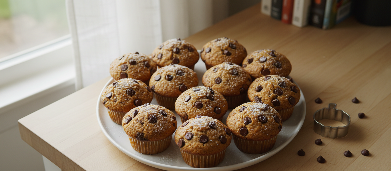 Chocolate Chip Pumpkin Muffins gallery photo