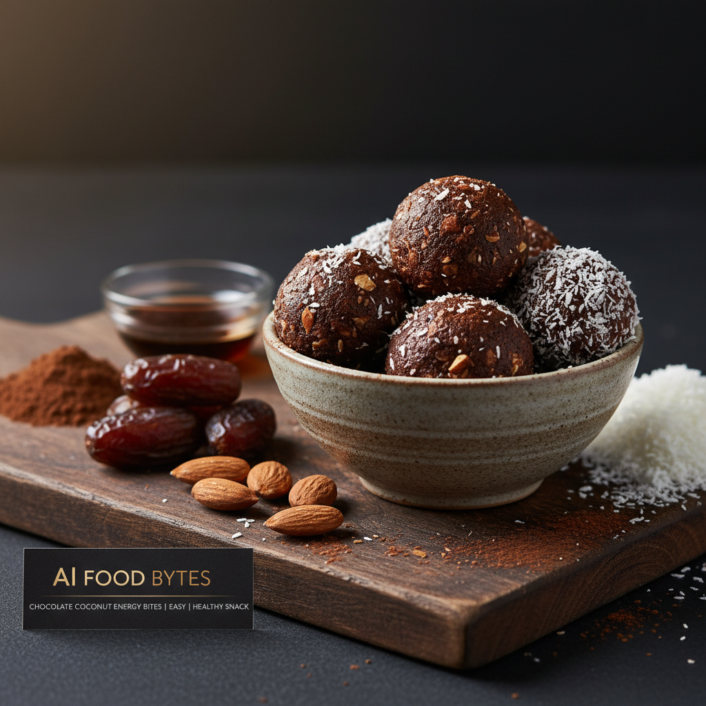 Chocolate Coconut Energy Bites gallery photo