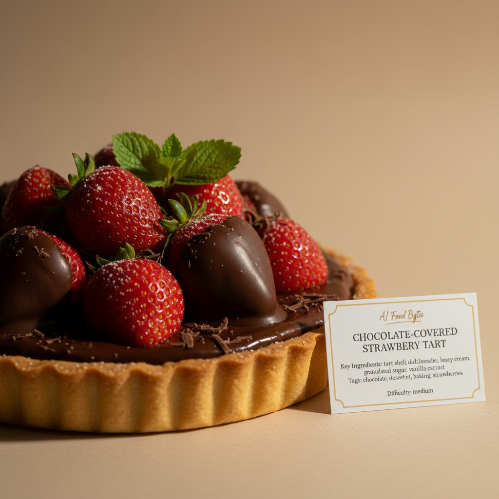 Chocolate-Covered Strawberry Tart gallery photo