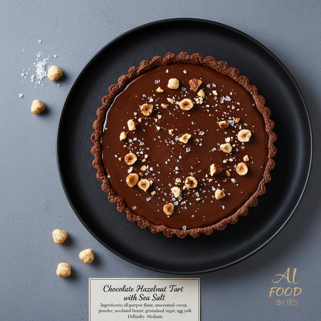 Chocolate Hazelnut Tart with Sea Salt gallery photo