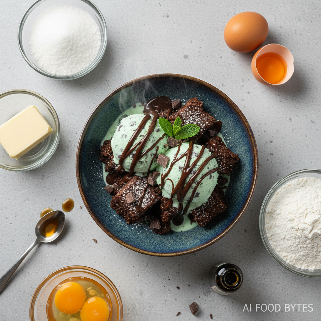 Chocolate Mint Brownie Sundae gallery photo