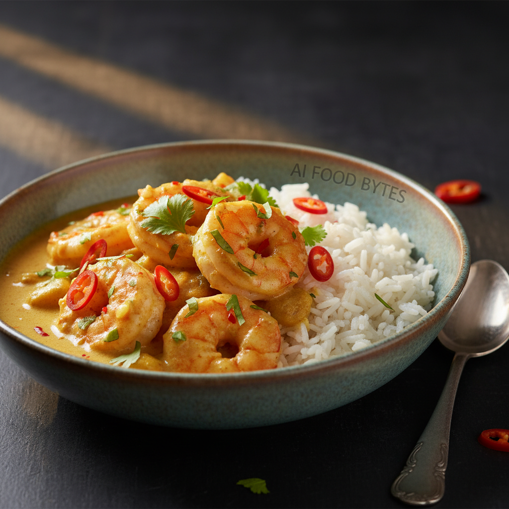 Coconut Curry Shrimp with Jasmine Rice gallery photo