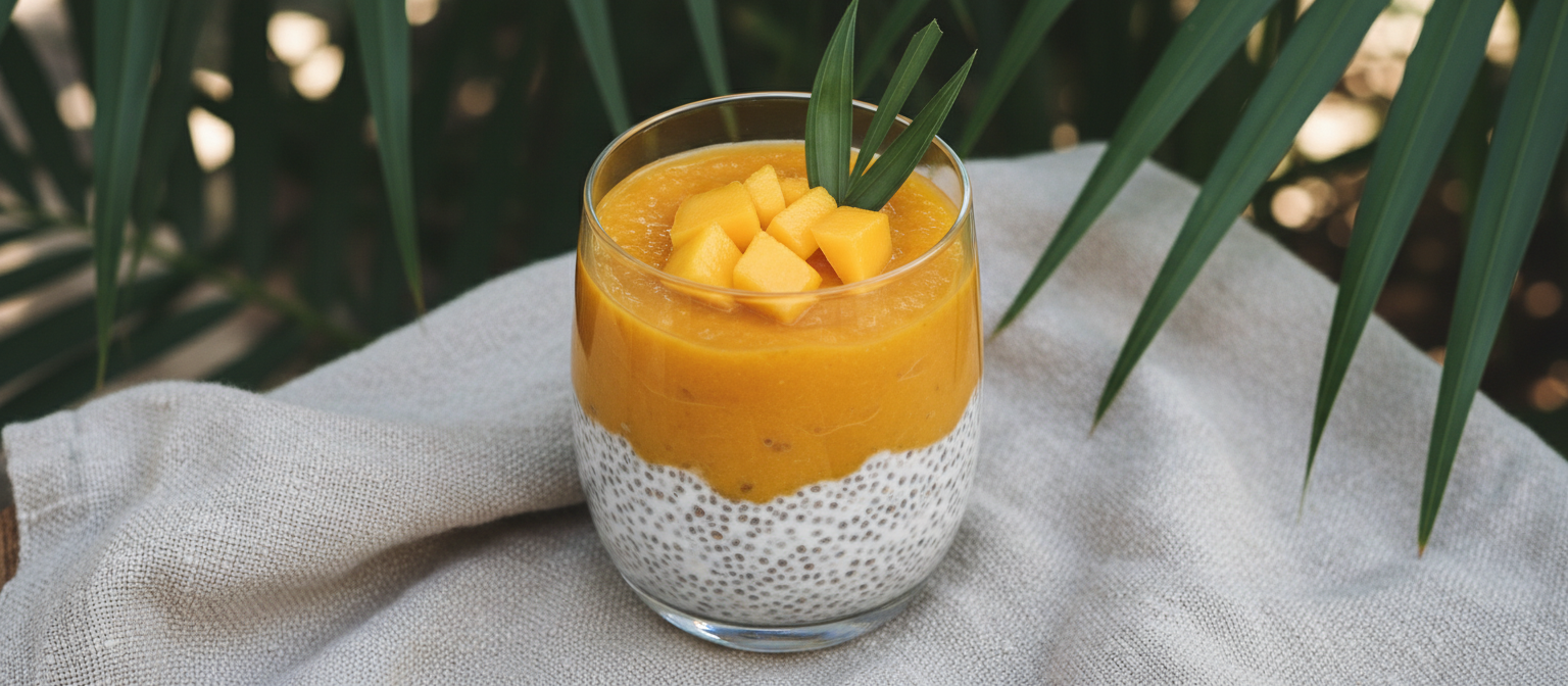 Coconut Mango Chia Seed Pudding gallery photo