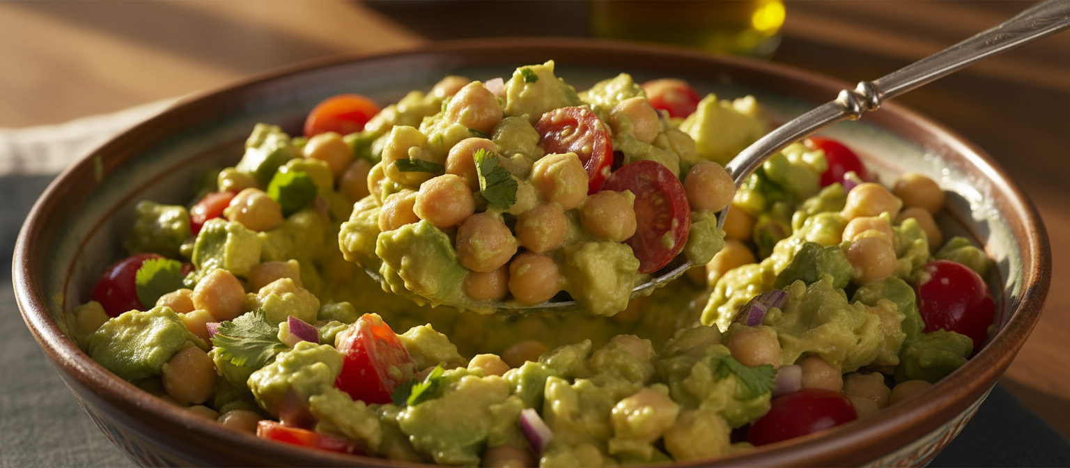 Creamy Avocado and Chickpea Salad gallery photo