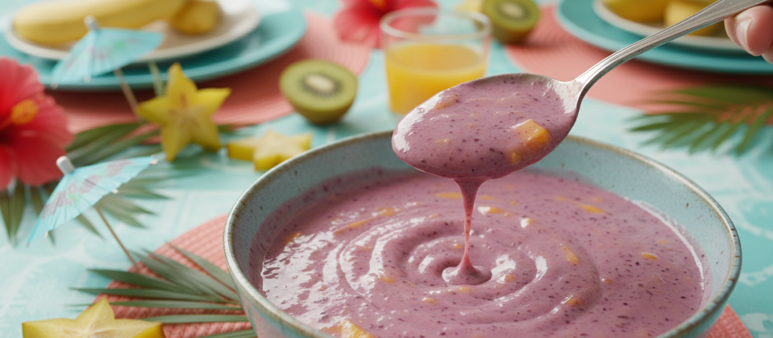 Creamy Coconut and Pineapple Smoothie Bowl gallery photo