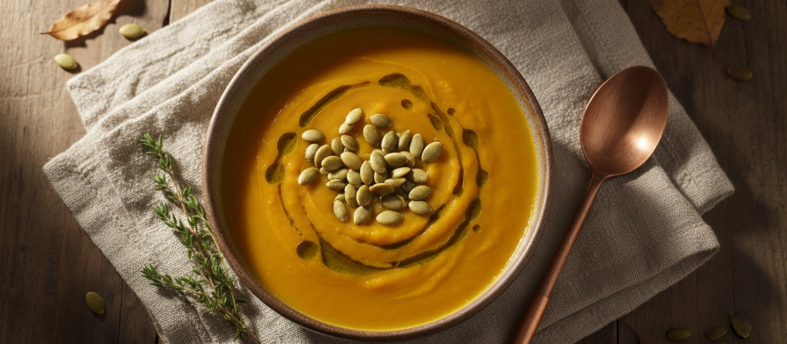 Creamy Coconut Pumpkin Soup gallery photo