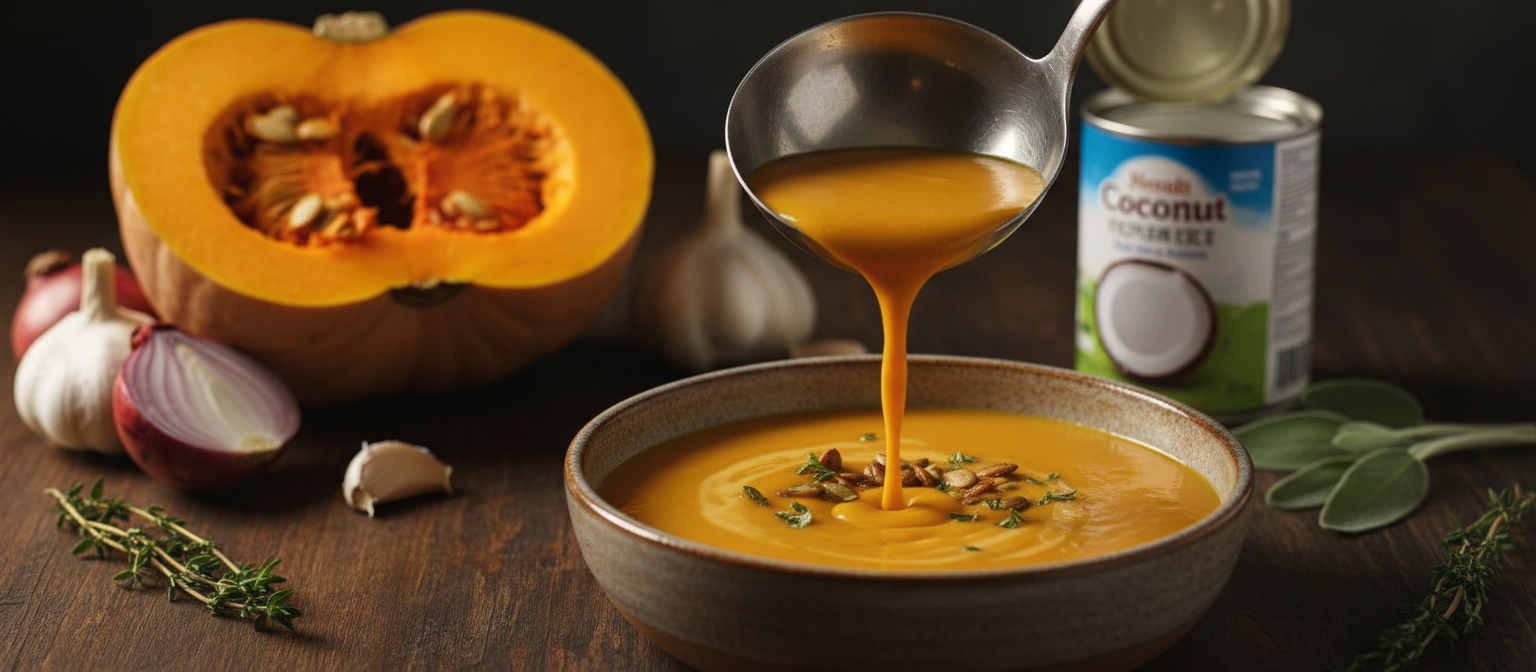 Creamy Coconut Pumpkin Soup gallery photo