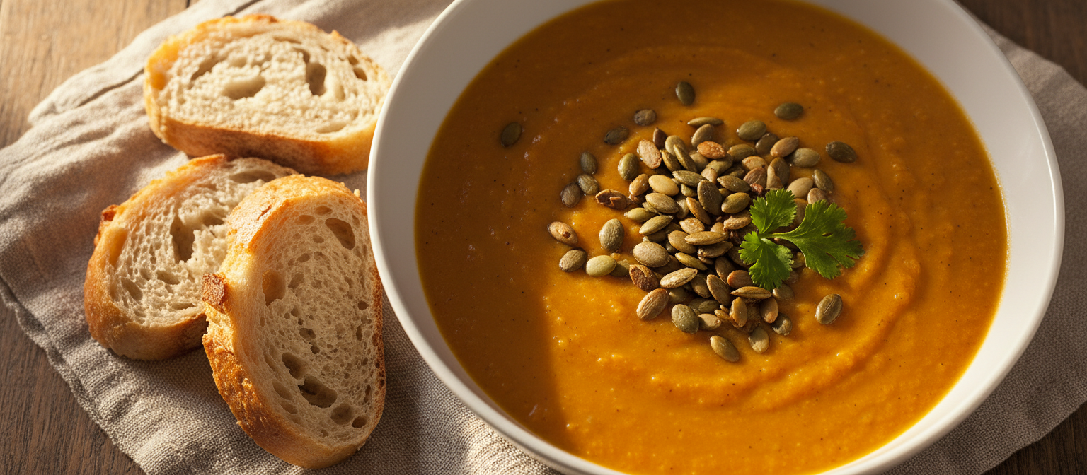 Creamy Sweet Potato and Coconut Soup gallery photo