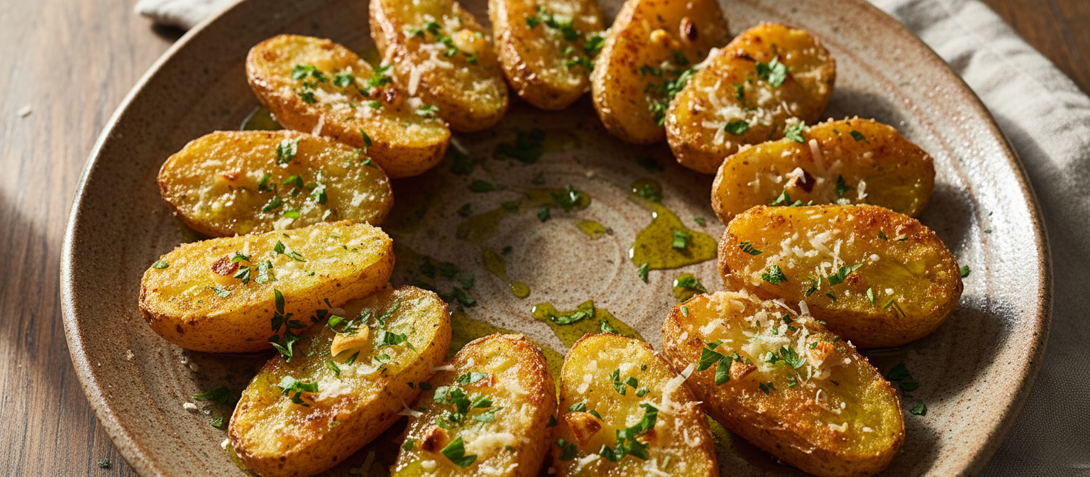 Crispy Garlic Parmesan Roasted Potatoes gallery photo