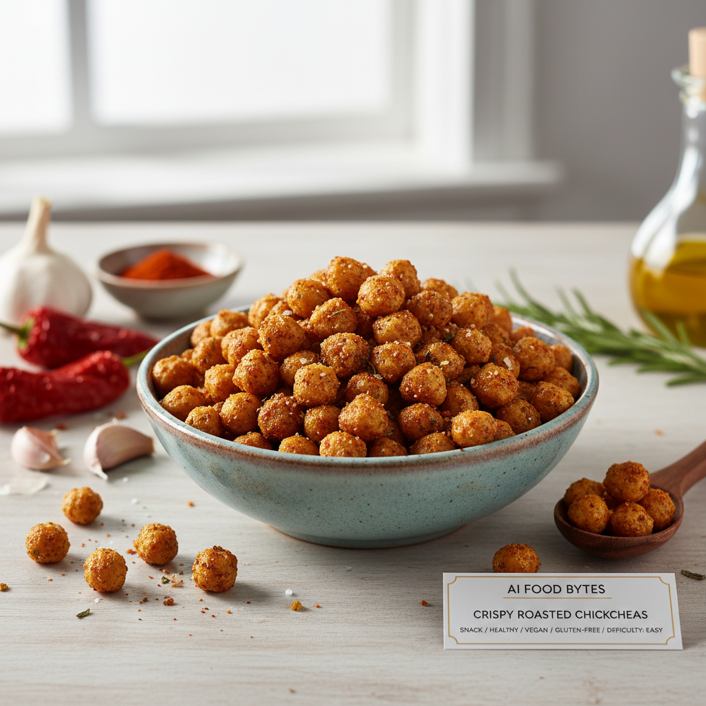 Crispy Roasted Chickpeas with Paprika and Garlic gallery photo