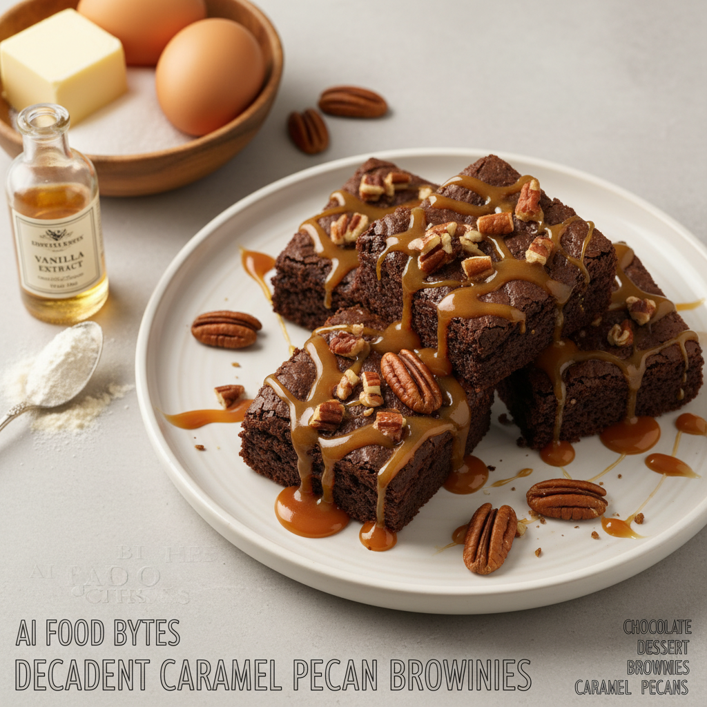Decadent Caramel Pecan Brownies gallery photo