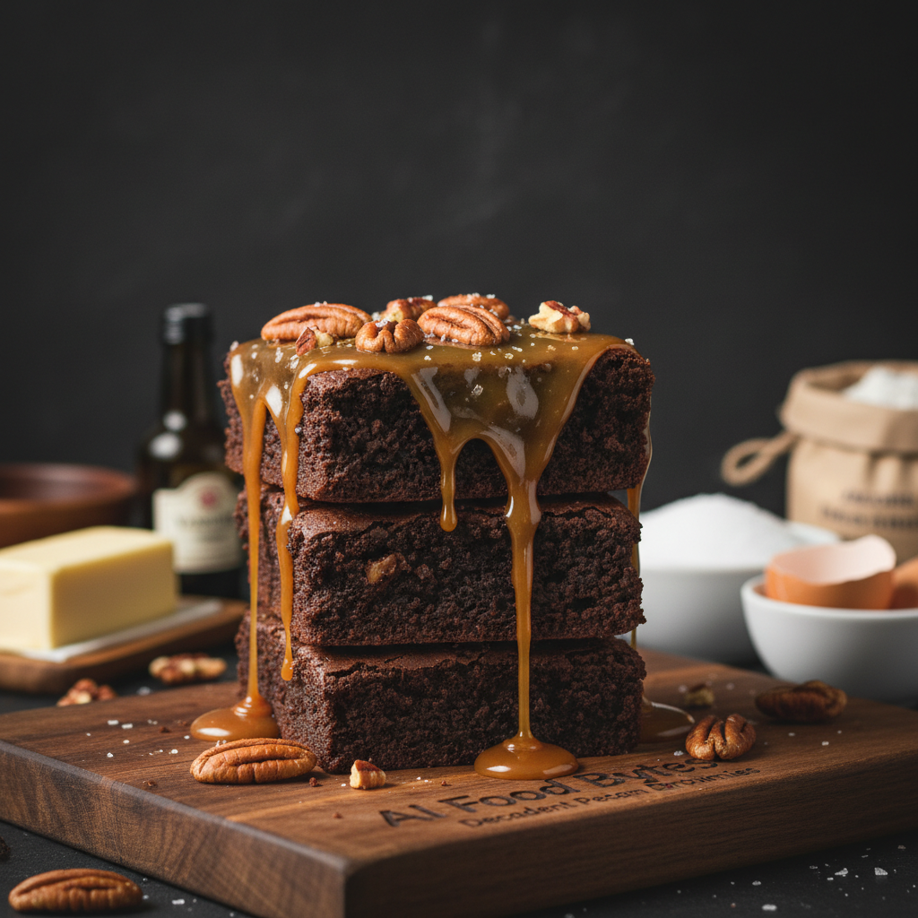 Decadent Caramel Pecan Brownies gallery photo
