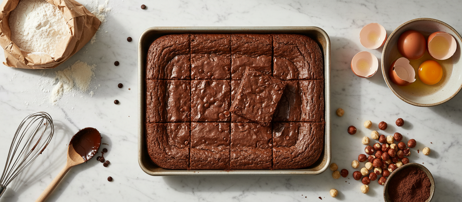 Decadent Chocolate Hazelnut Brownies gallery photo