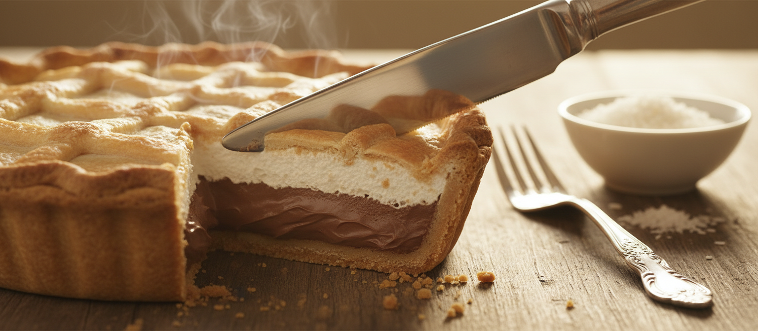 Decadent Coconut Cream Pie with Toasted Almonds gallery photo