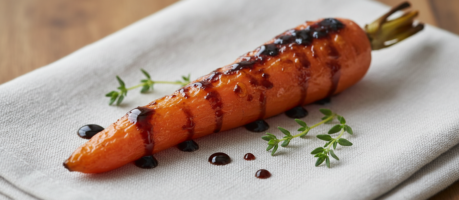 Honey Balsamic Roasted Carrots with Thyme gallery photo