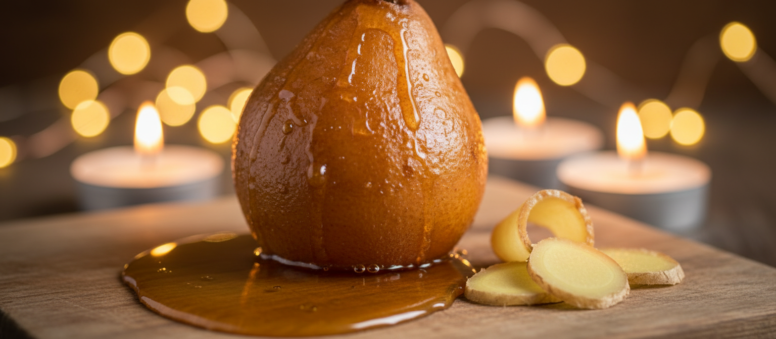 Honey Ginger Roasted Pears gallery photo