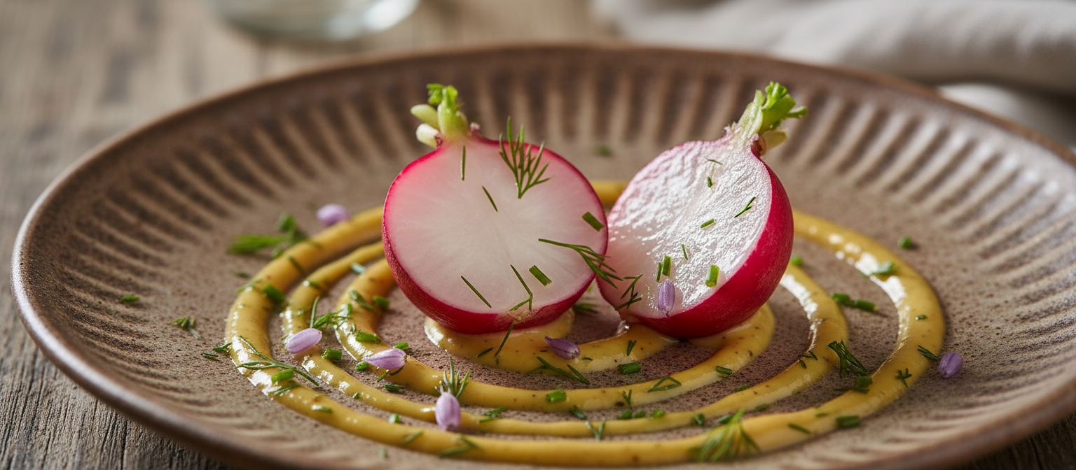 Honey Mustard Roasted Radishes gallery photo
