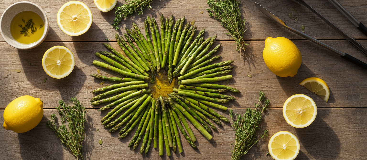 Lemon Thyme Grilled Asparagus gallery photo