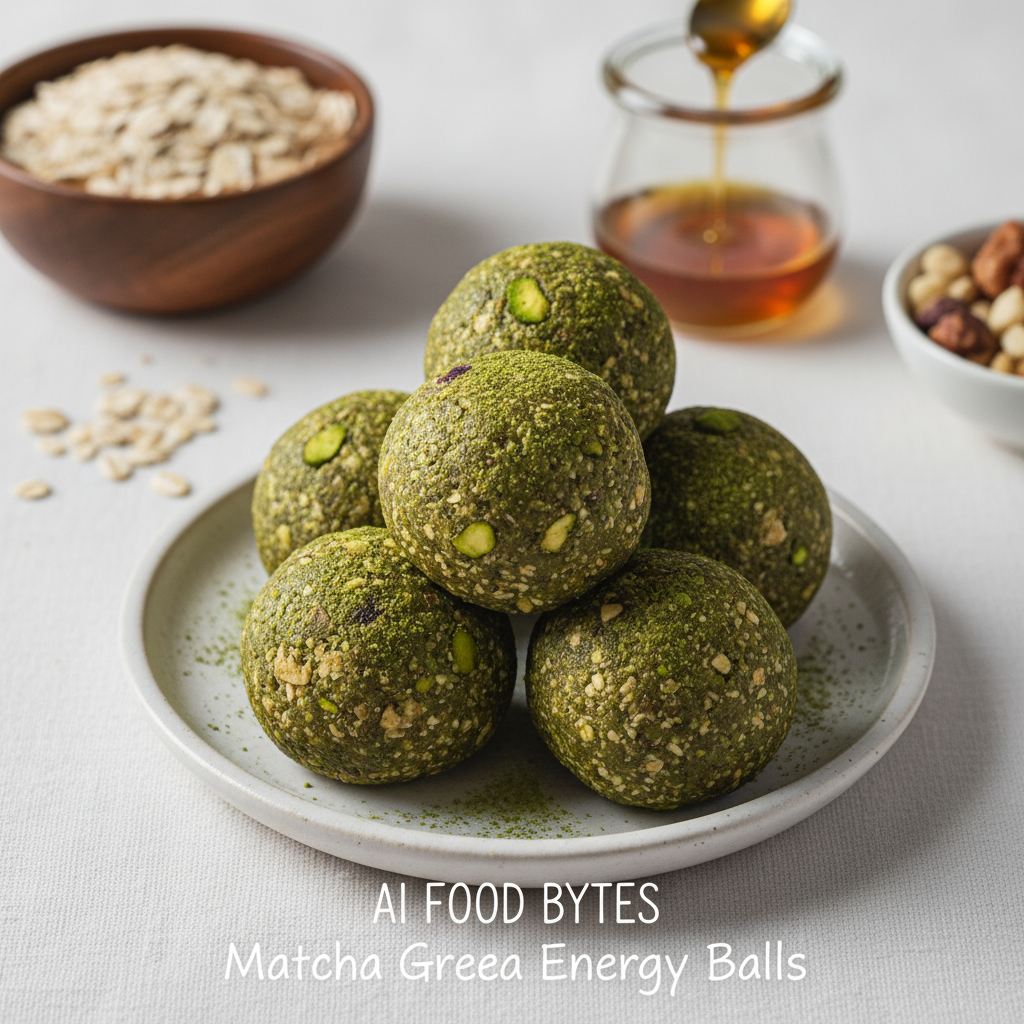 Matcha Green Tea Energy Balls gallery photo