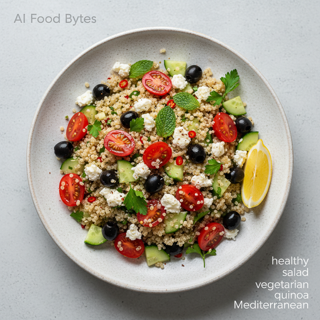 Mediterranean Quinoa Salad with Feta gallery photo