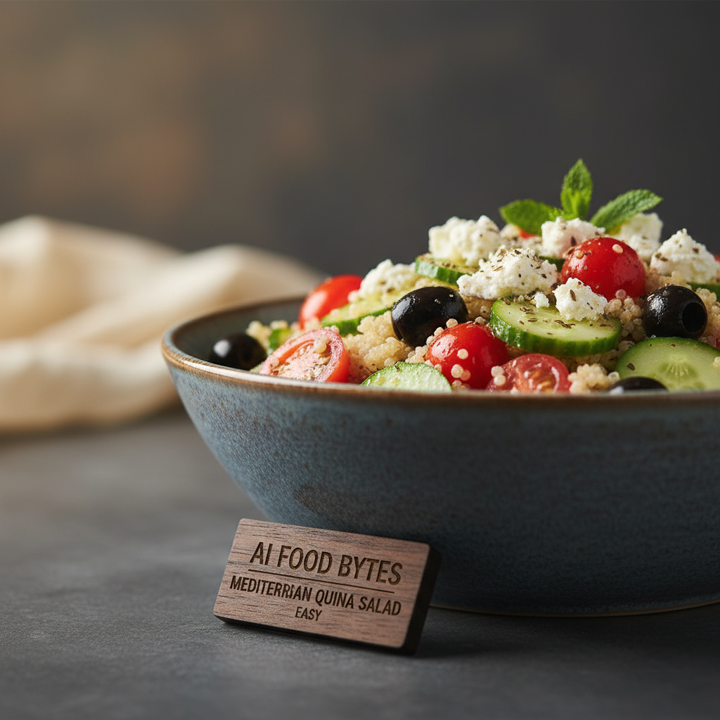 Mediterranean Quinoa Salad with Feta gallery photo