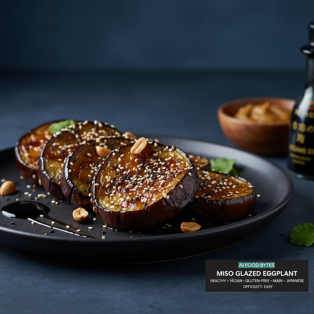 Miso Glazed Eggplant with Sesame Seeds gallery photo