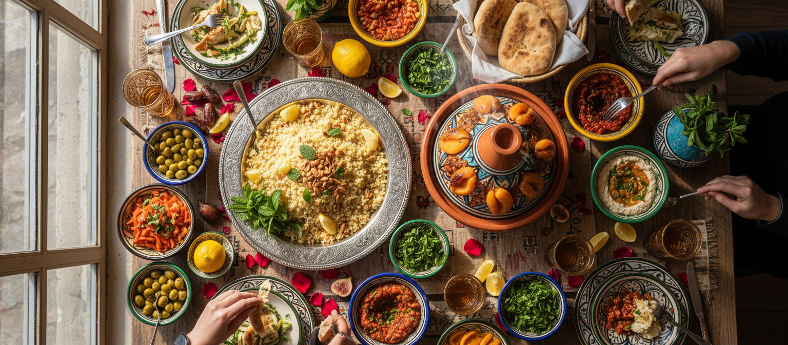 Moroccan Spiced Chicken Tagine with Apricots and Almonds gallery photo