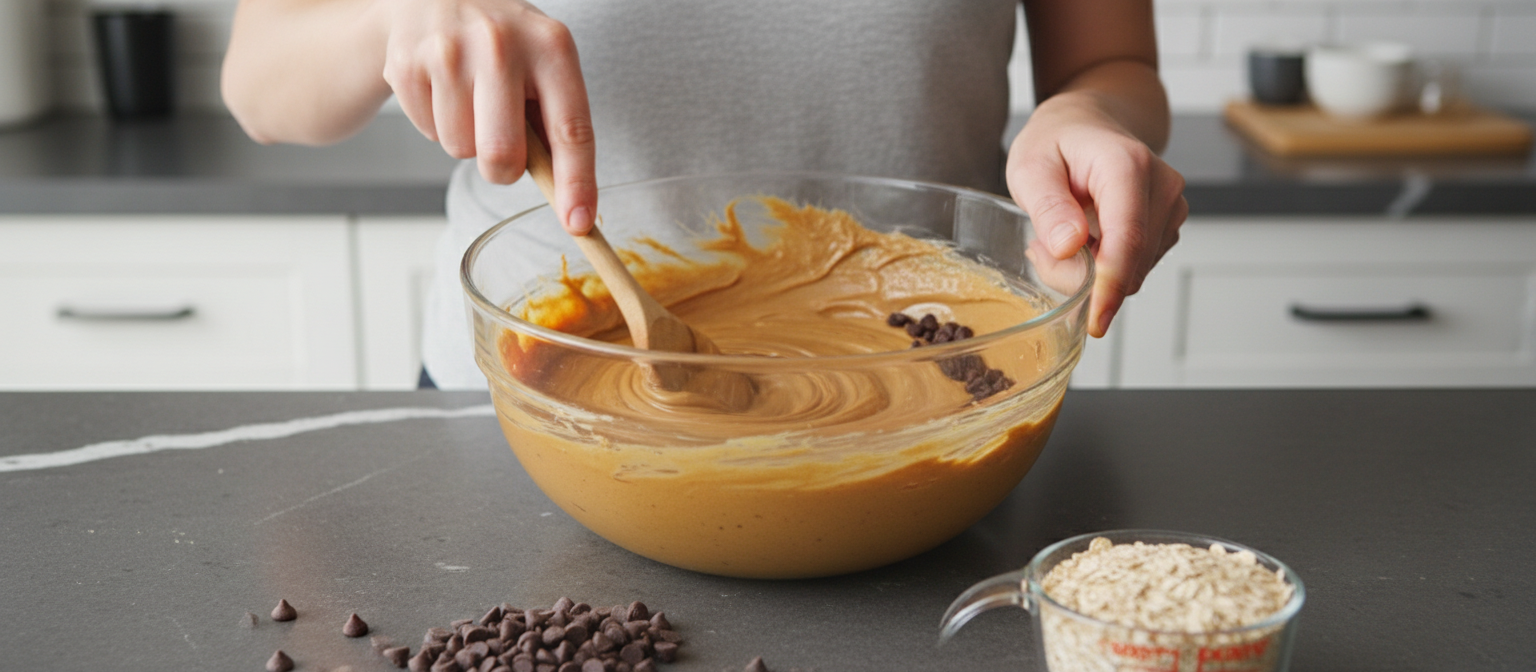 Peanut Butter Chocolate Chip Oat Bars gallery photo