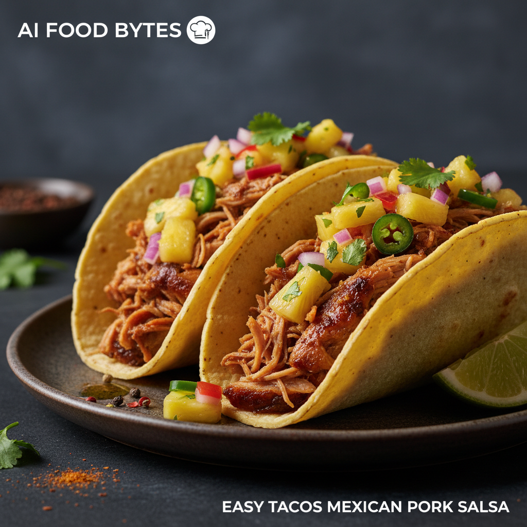 Pulled Pork Tacos with Pineapple Salsa gallery photo