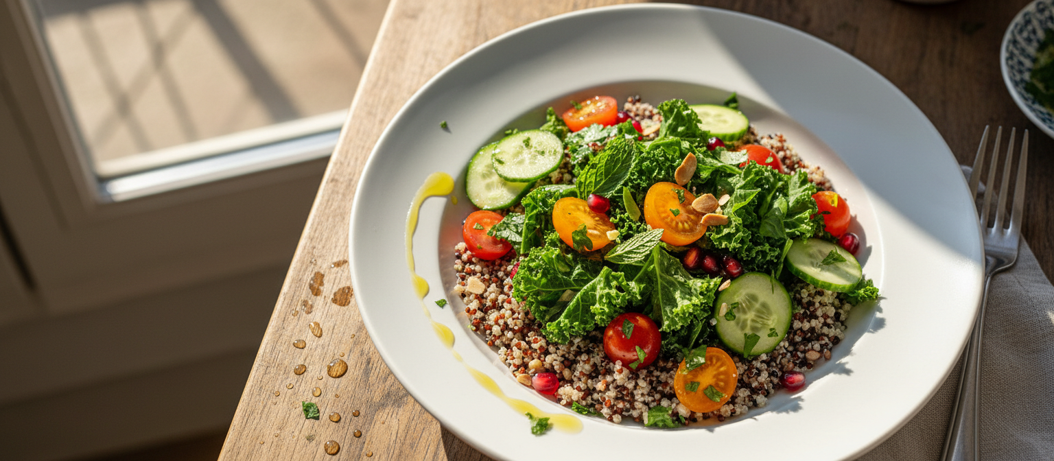 Quinoa and Kale Superfood Salad gallery photo