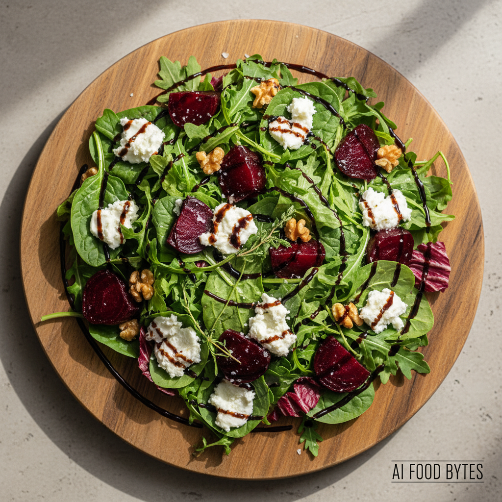 Roasted Beet and Goat Cheese Salad gallery photo