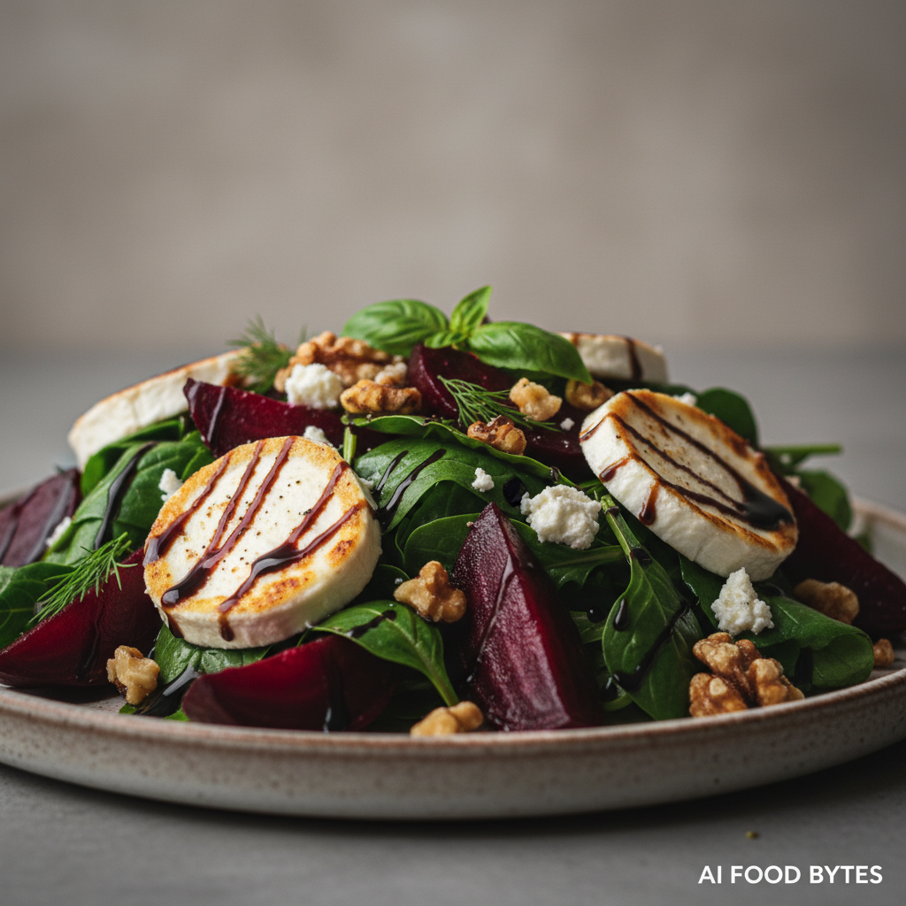Roasted Beet and Goat Cheese Salad gallery photo