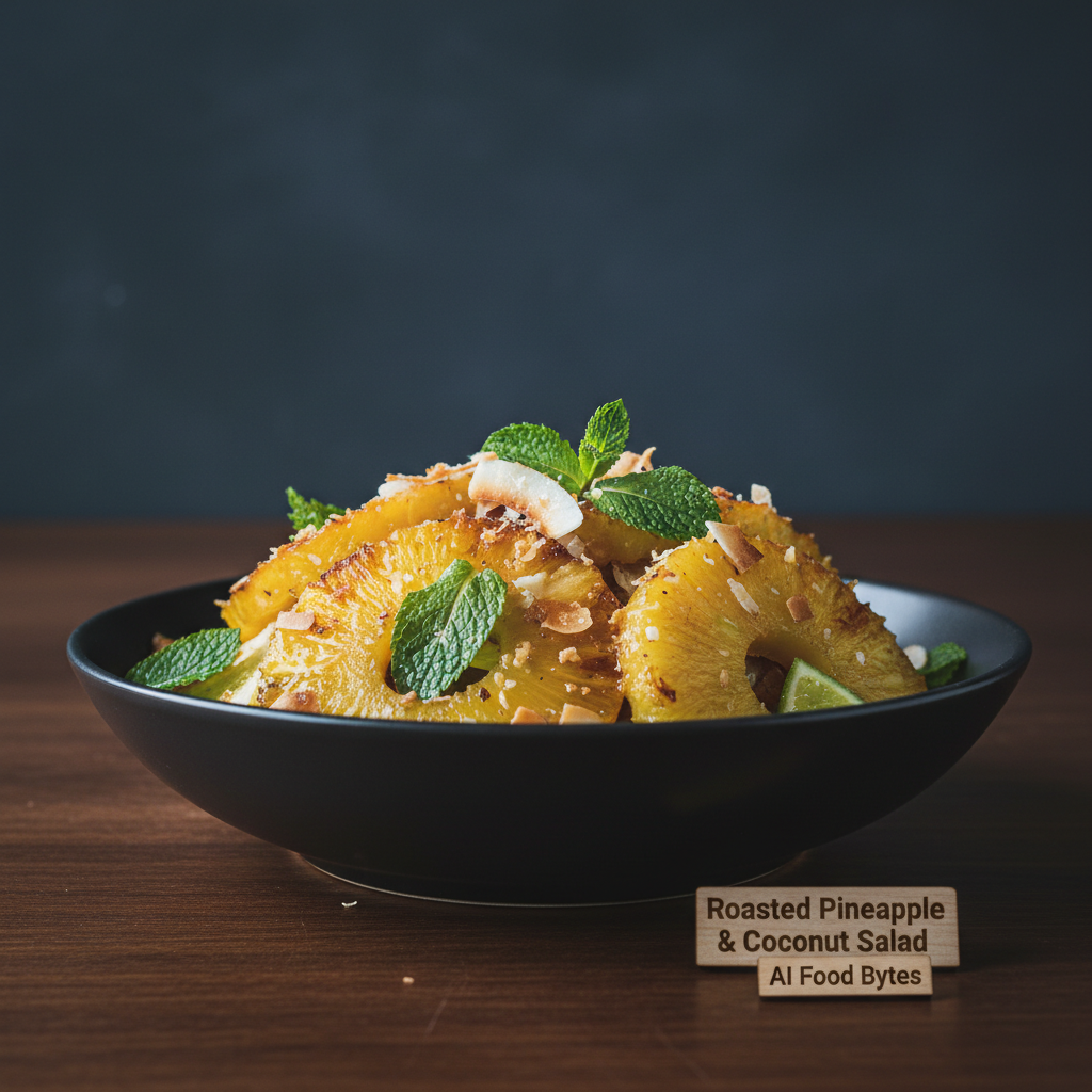 Roasted Pineapple and Coconut Salad gallery photo