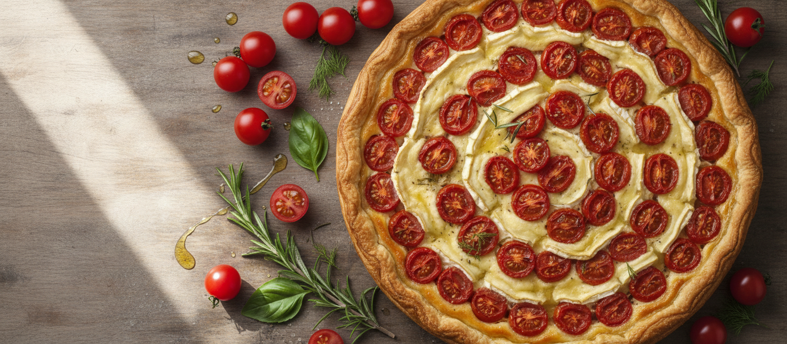 Roasted Tomato and Goat Cheese Tart gallery photo