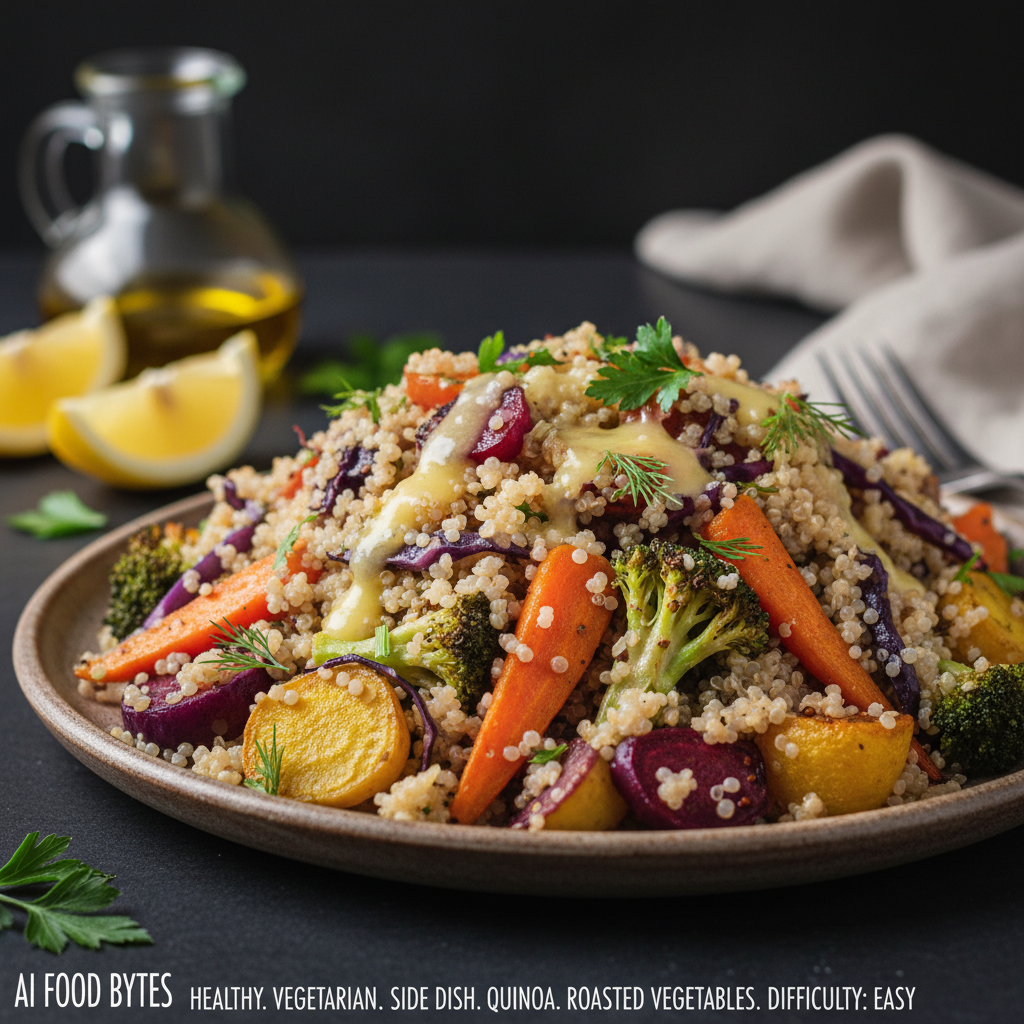 Roasted Vegetable and Quinoa Pilaf gallery photo