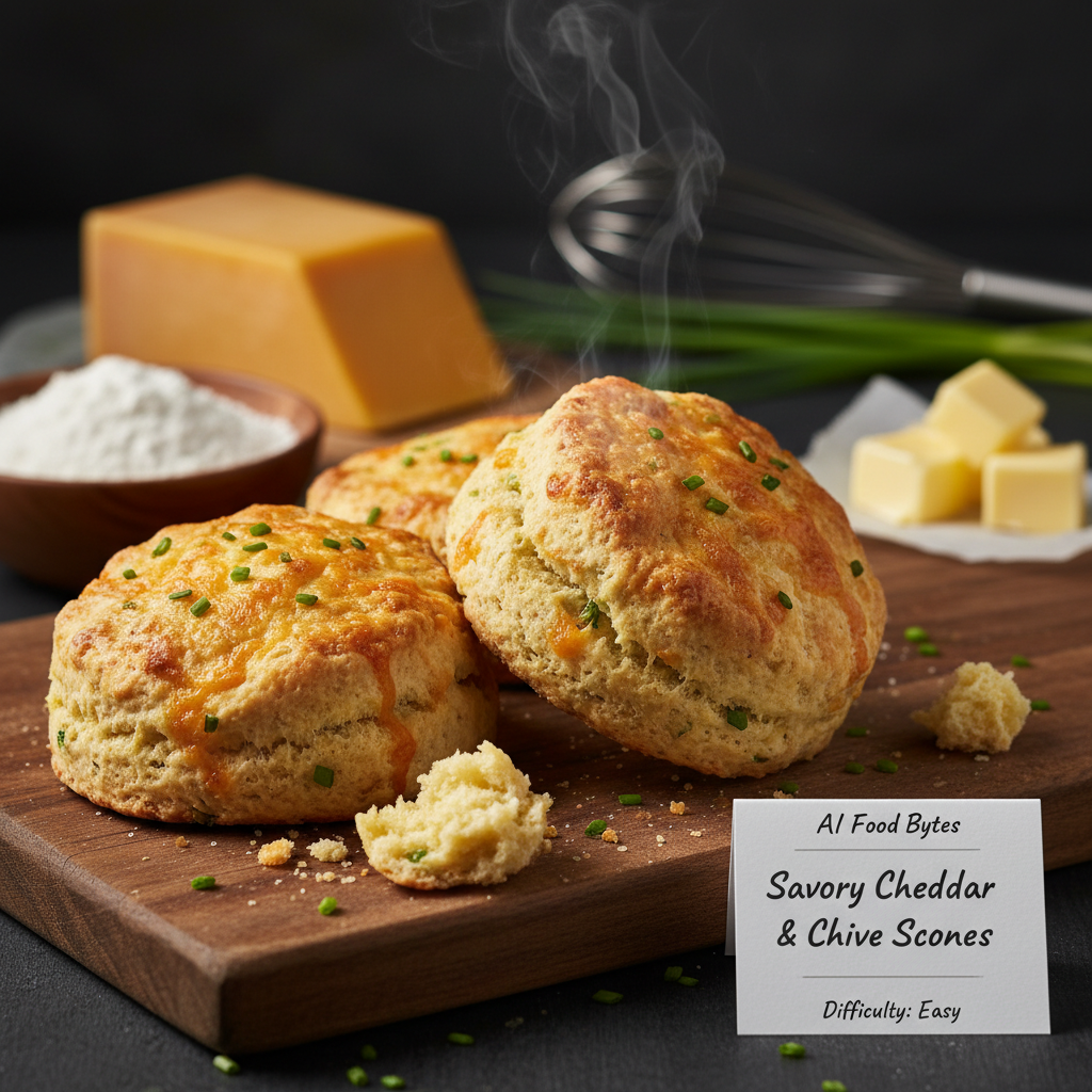Savory Cheddar and Chive Scones gallery photo