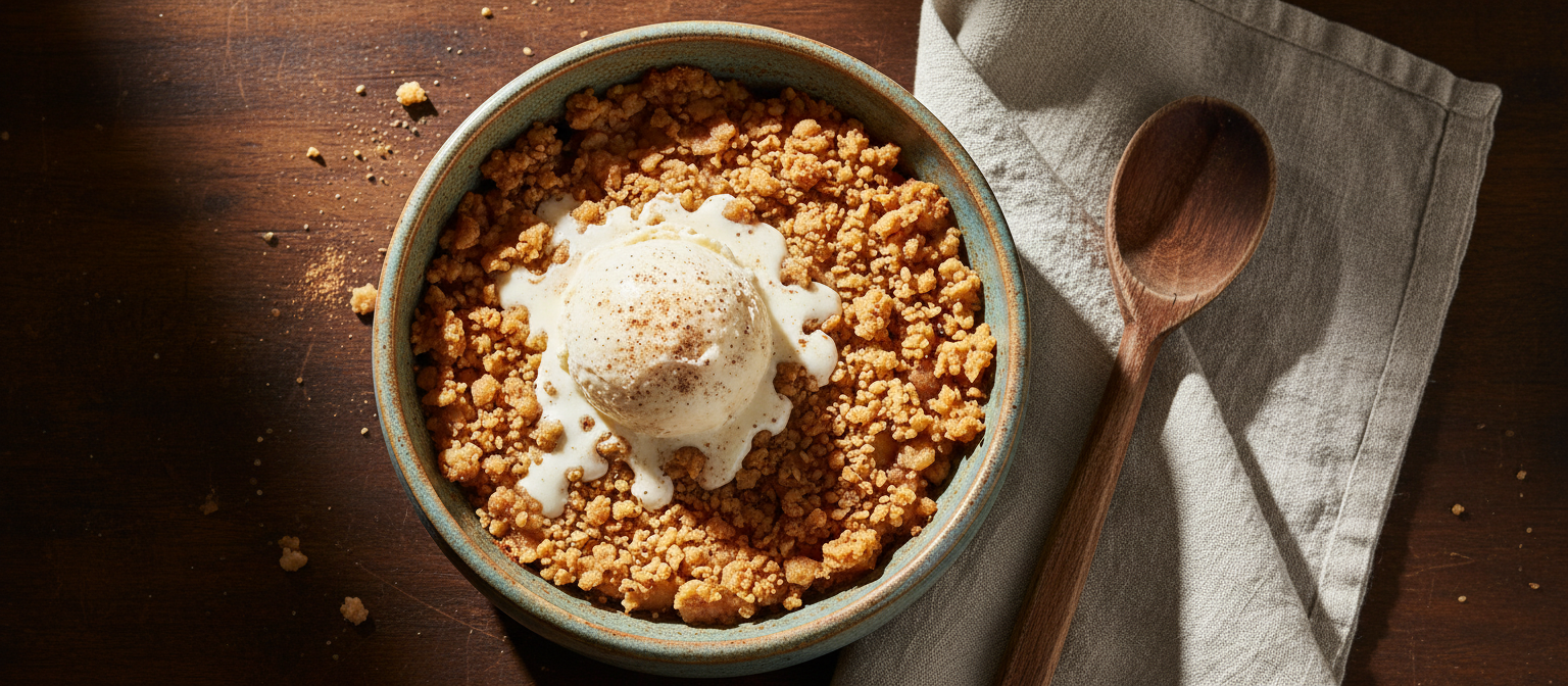 Spiced Apple Crisp with Oat Topping gallery photo