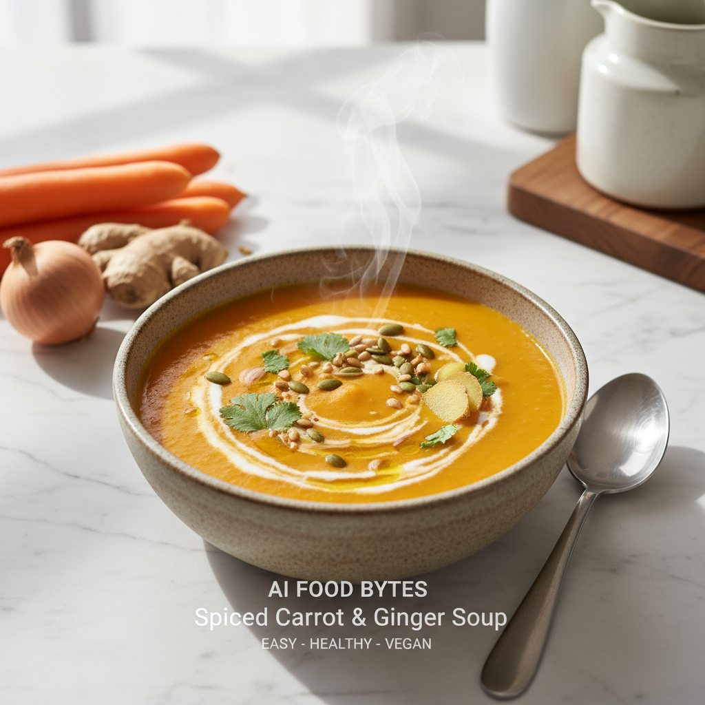 Spiced Carrot and Ginger Soup gallery photo
