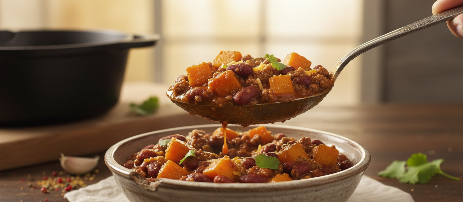 Spiced Pumpkin and Black Bean Chili gallery photo